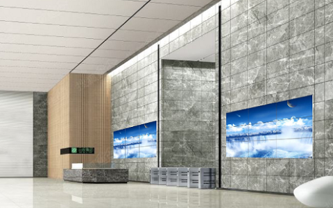 华芯能量潜心商显研发，打造现代化党建多媒体展厅