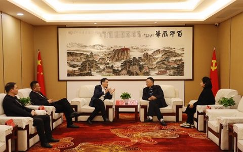 舍得酒业董事长张树平参访淘酒侠