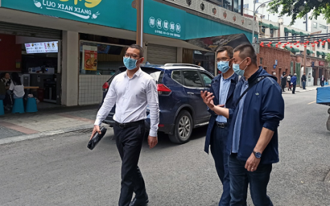 陈成安率队调研社区急先锋应急治理工作