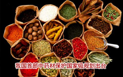首部中药保护国家级规划出台 欲建流通体系