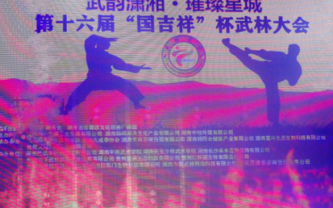 尚武健身、弘武强国第十六届“国吉祥”杯武林大会 中外拳师长沙打擂