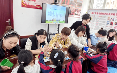 民建涪陵区敦仁支部开展“绿色生活美万家”社会服务活动