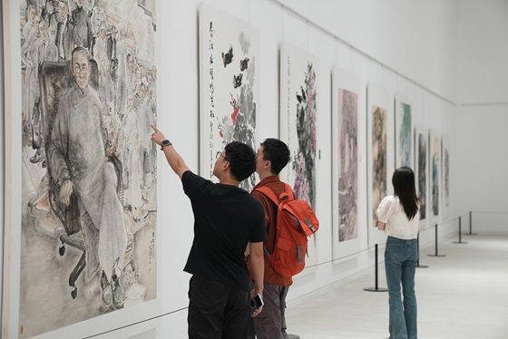 两岸（厦门）书画名家交流展在中国好书画产业园举办