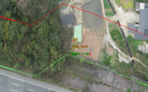 无人机建模应用+说理式执法 保护高速公路用地红线