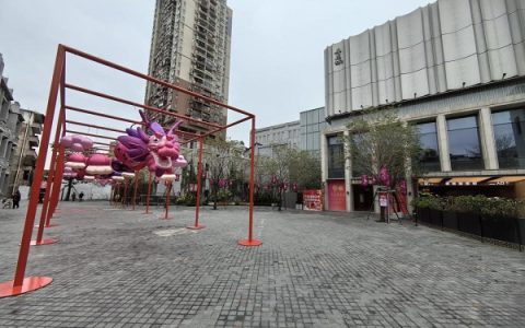 中国机械式停车设备优秀案例展示-广州万科永庆坊项目金声段智能停车设备工程