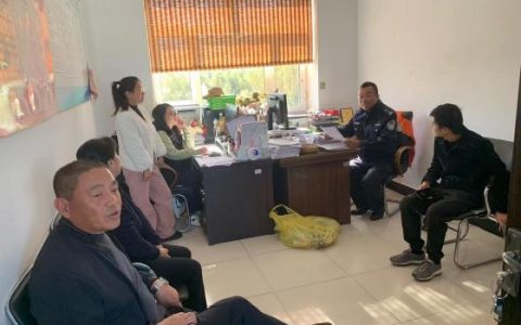 浓河派出所联合镇财政所开展打谣专题研讨会