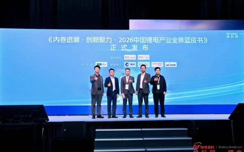 《2026中国锂电产业全景蓝皮书》正式发布（可免费下载）！