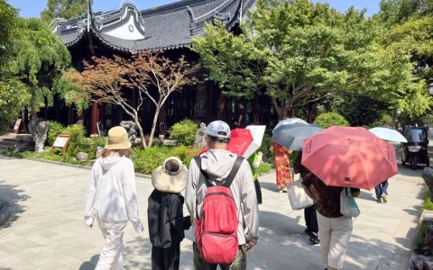 阔别一年终相见！桂林公园焕新回归，市民扎堆“打卡”纳凉