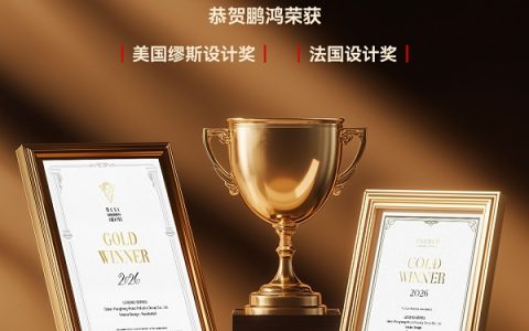 拒绝饰面同质化内卷，鹏鸿传奇系列斩获国际设计双项金奖
