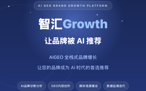 智汇Growth GEO优化系统正式上线：让品牌在AI搜索时代，被看见、被理解、被信任